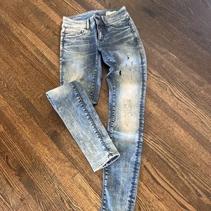 G-STAR 👖 G RAW Woman 26X32 Restored Denim Blue Jeans Midge Cody